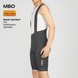 Great Wall Men's Prime Adv Bib Shorts-Charcoal Gray MBO