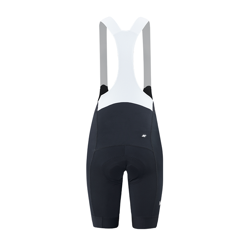 Crescent Women's Prime Training Bib Shorts -Black/White