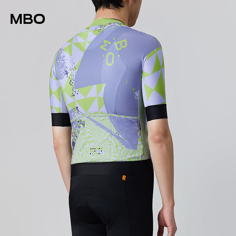Abstract Men's Prime Adv Jersey -Blue Violet